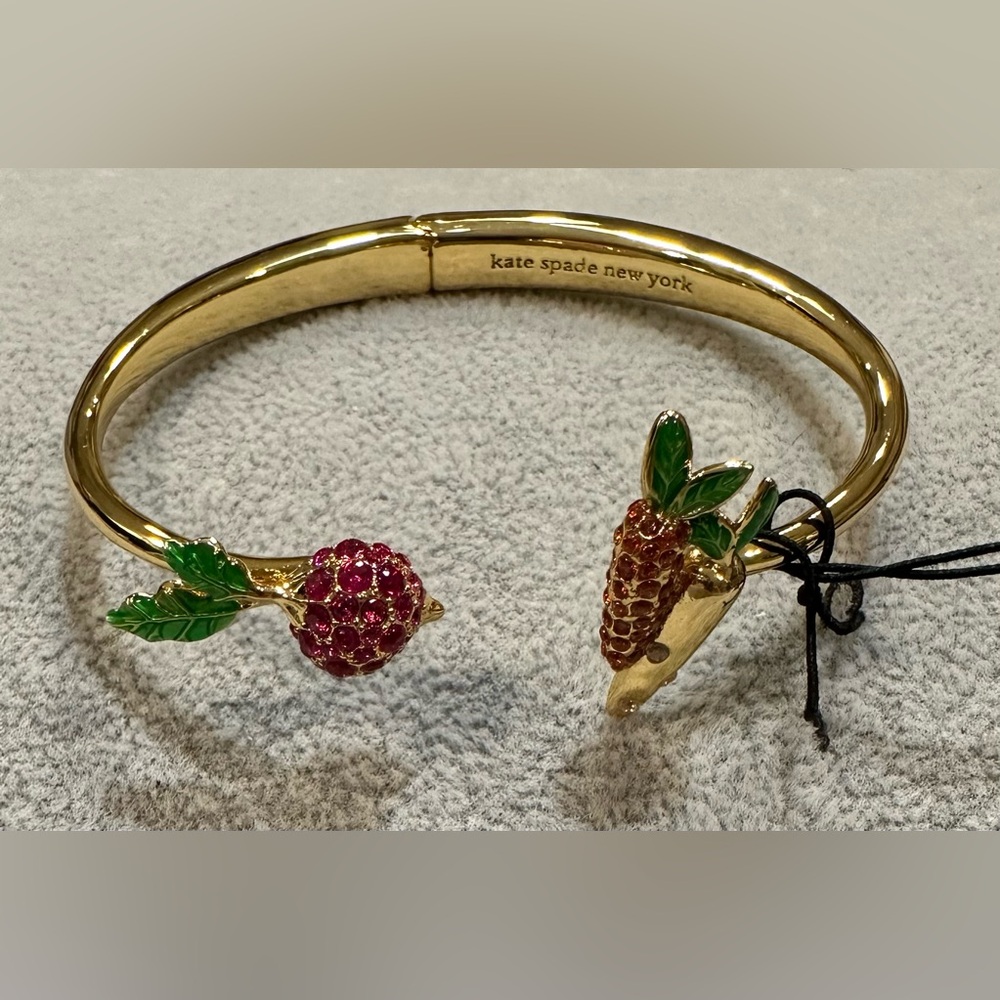 Kate Spade Harvest Time Vegetable Hinge NWT - Picture 5 of 6